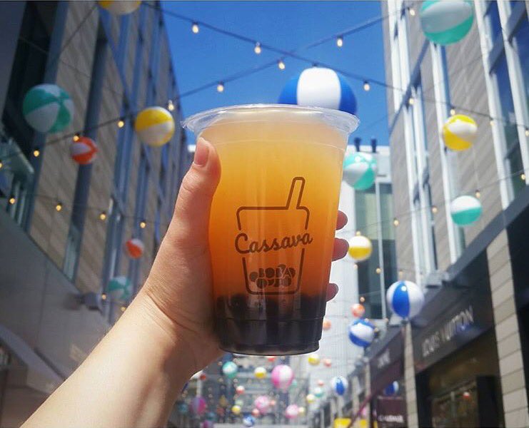 CityCenterDC's tweet photo. Visit our Farmers Market, 11am-2pm, and make sure to visit @cassavaboba for some refreshing bubble tea! #citycenterdc #ccdcsummer #shoplocal https://t.co/0AwM35PiMG