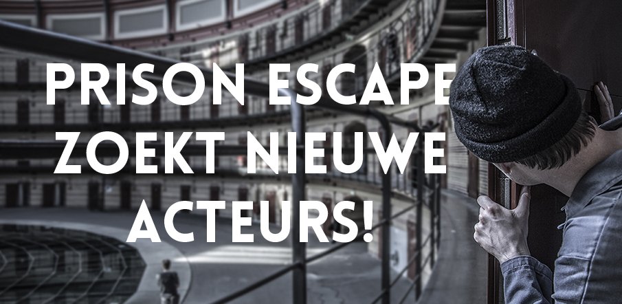 Kom jij de <a href="/PrisonEscapeNL/">Prison Escape Breda</a> team versterken? Ga naar bit.ly/pecasting voor de Casting Call! #nederland #escaperoom
