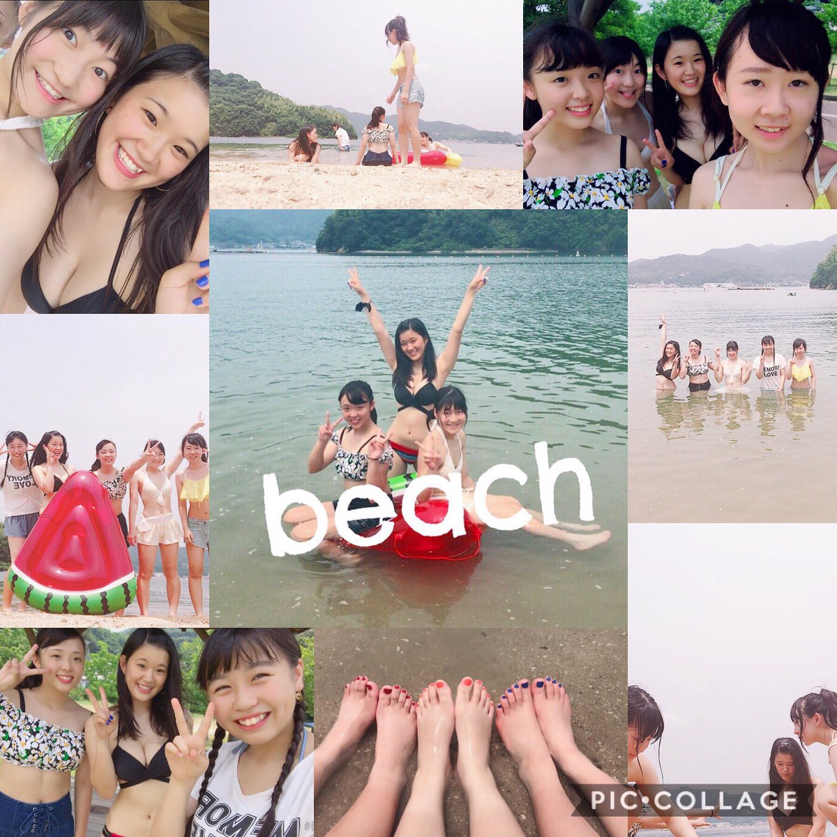 s7o2r8a's tweet photo. クレセントビーチ⛱💕
今年初の海水浴❤海に行ったのは今年３回目だけど入ったのは今回が初✨😍
なんかよく分からんメンツだったけど本当に楽しかった😊💕
意外とちゃんと成立してました笑笑
いろいろと大変な事があったけど充実した１日でした😆✨ https://t.co/CzUgxebPLo