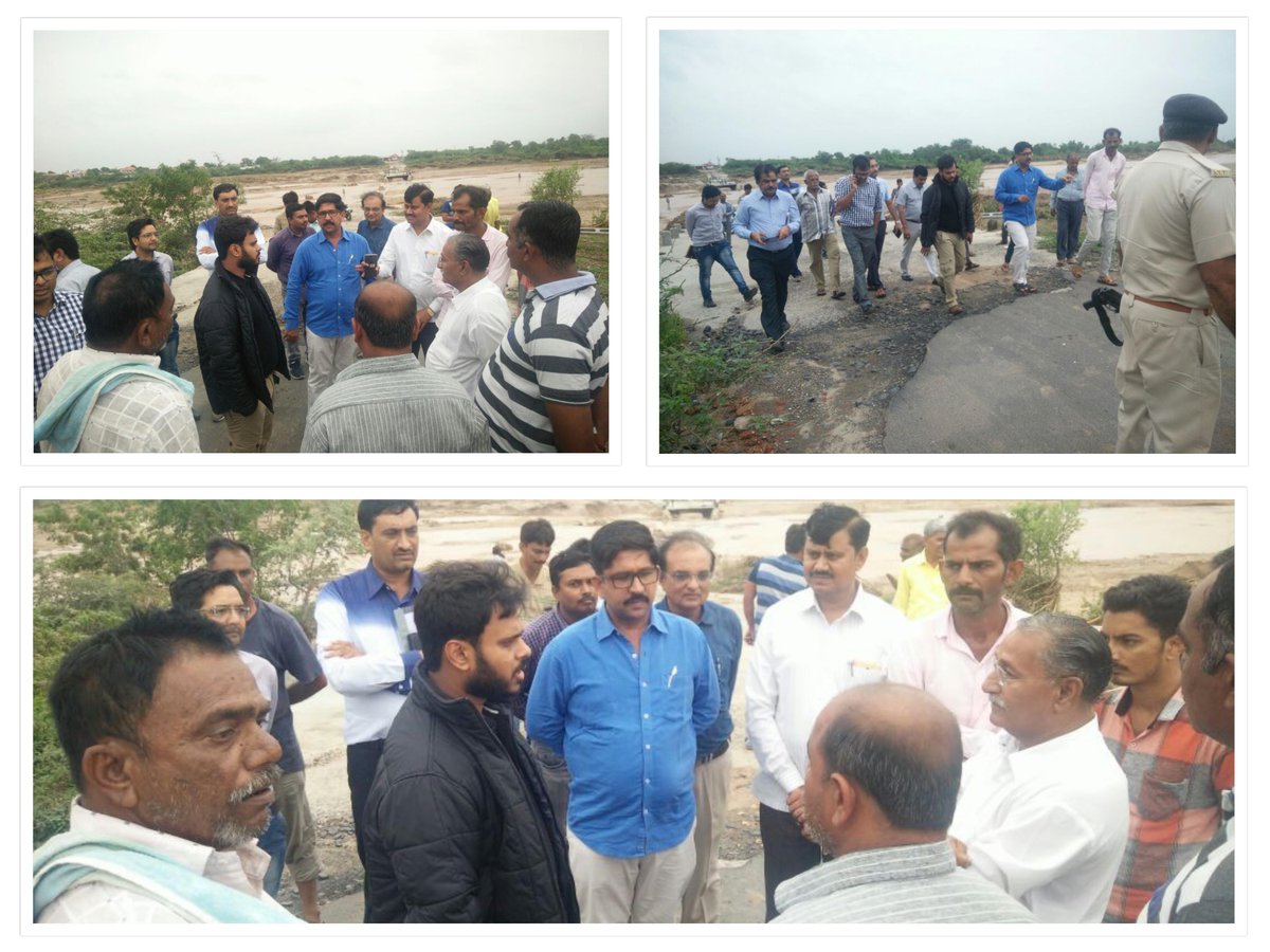 CollectorSRN's tweet photo. #Surendranagar #Restoration  #Limbdi
Visited Sauka today. met the Sarpanch. Repair work to start soon. In live contact with the village https://t.co/dDjFFNEdLG