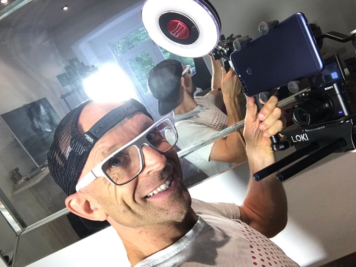 filamentpd's tweet photo. Great to see Jason Bradbury using @LokiCameraGear LOKI one at the core of his ultimate #videography rig!  

#filmmaking #youtube #gadget https://t.co/m4lDmPCvnm