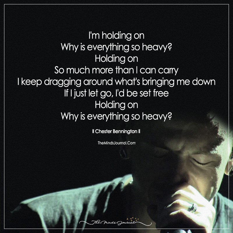 TheMindsJournal's tweet photo. Why Is Everything So Heavy?
https://t.co/AZBuinot3x
#ChesterBennington #Depressionanxiety #FeelHeavy #HoldingOn #HOLDINGONFORLONG https://t.co/dj5H72UiOj