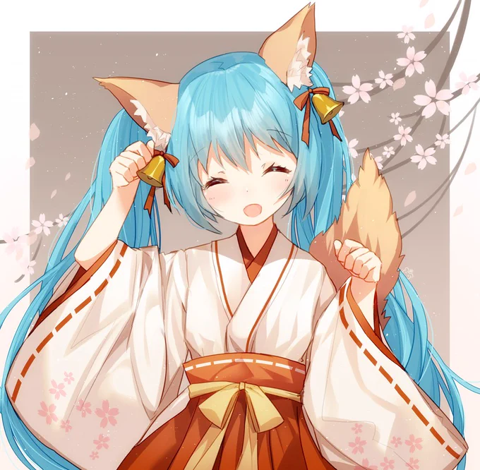狐巫女みくちゃん✿
https://t.co/WpzQce7dGo 