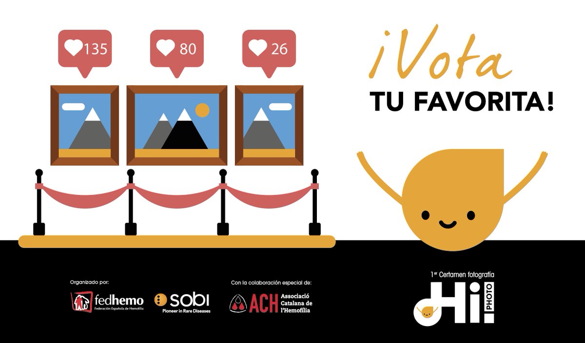 croqueta0's tweet photo. ¡ Aquí tenéis las 20 fotos finalistas 😍 del certamen fotográfico #HiPhoto https://t.co/lXhnBCpqZb @fedhemo 1voto=1€ investigación #hemofilia https://t.co/nSDJQ4KYsb