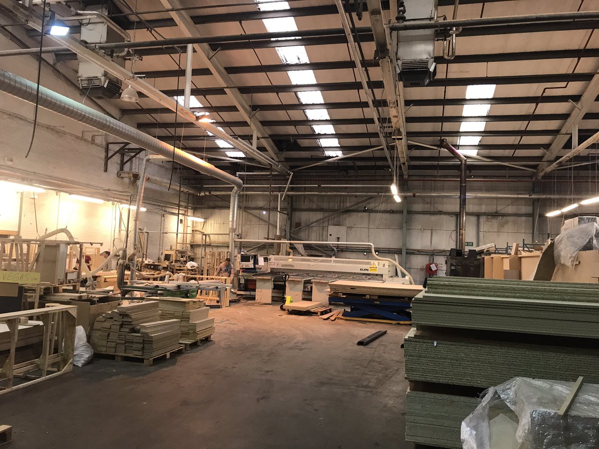 Always good 2 visit the amazing <a href="/Bentincks/">Bentinck Furniture</a> team @ their Factory. Great 2 see a northeast family business invest, grow &amp;prosper #nebusiness