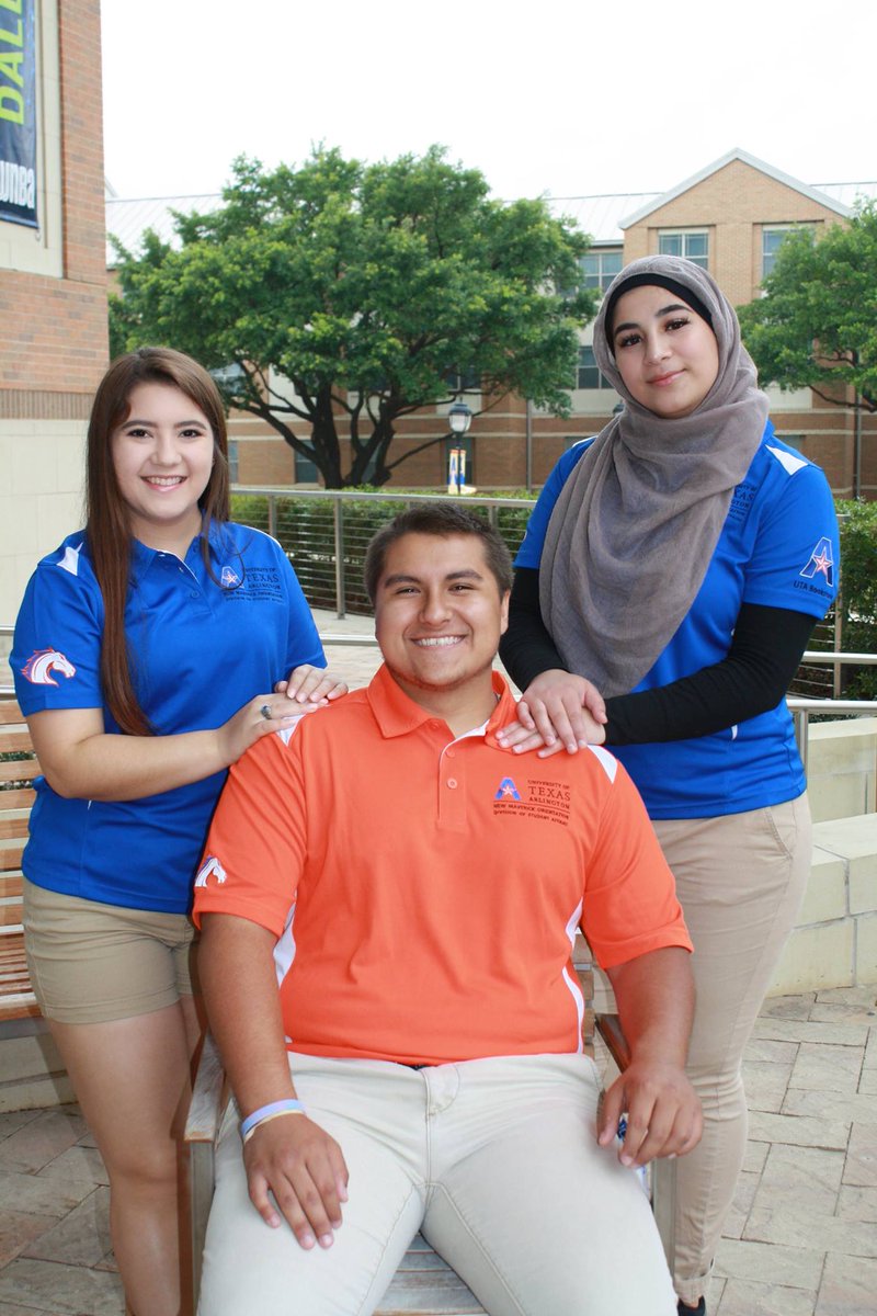 UTAOrientation's tweet photo. Day 2 starts now! Check-in to pick up your MavID and head to the auditorium for a welcome session #NMO17 #teamoftheday #Shrifles @shrifles17 https://t.co/Hyd9k2OI3I