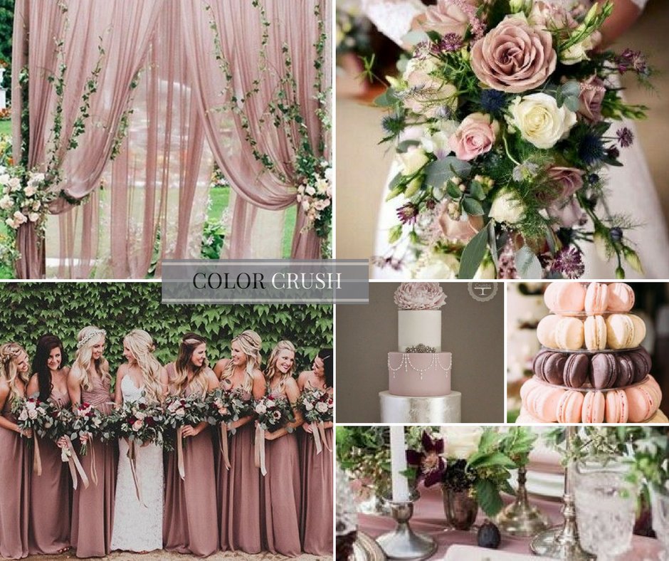 GraciousEvents's tweet photo. #GEMColorCrush #MauveandGreen #weddingcolors Delicate &amp; Romantic and very much the "now" color scheme. #weddinginspiration https://t.co/V5RY09bD7q