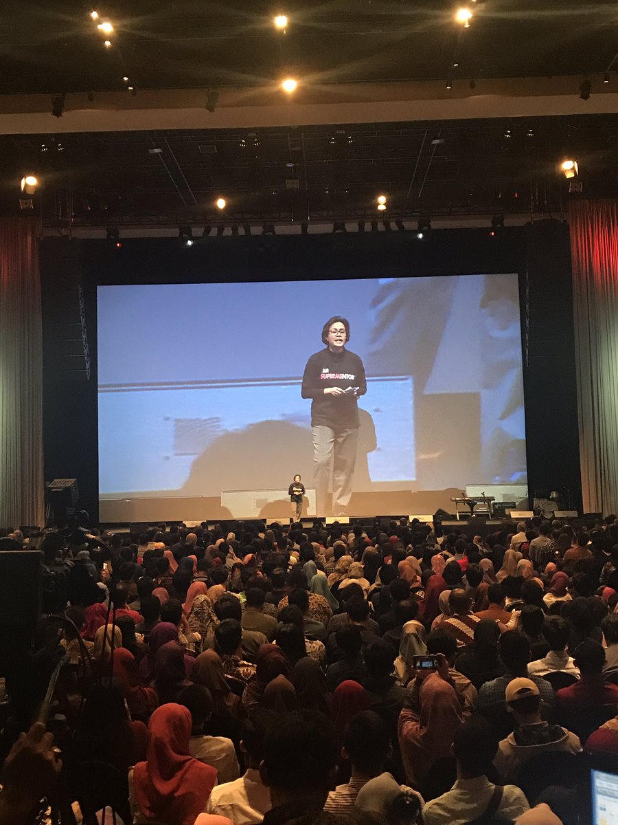 "If you dont care about your country, never expect other people care about your country" Ibu Sri Mulyani #supermentor20 <a href="/fpcindo/">FPCI</a>