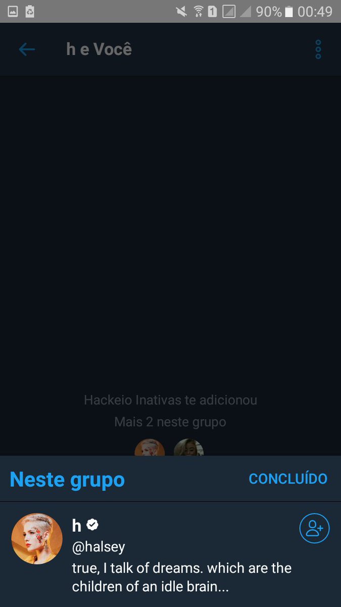 JTradeDms's tweet photo. Selling Halsey dm (x1)

• Price: $0.25 each
• PayPal Only! https://t.co/mdVkqGSQsW
