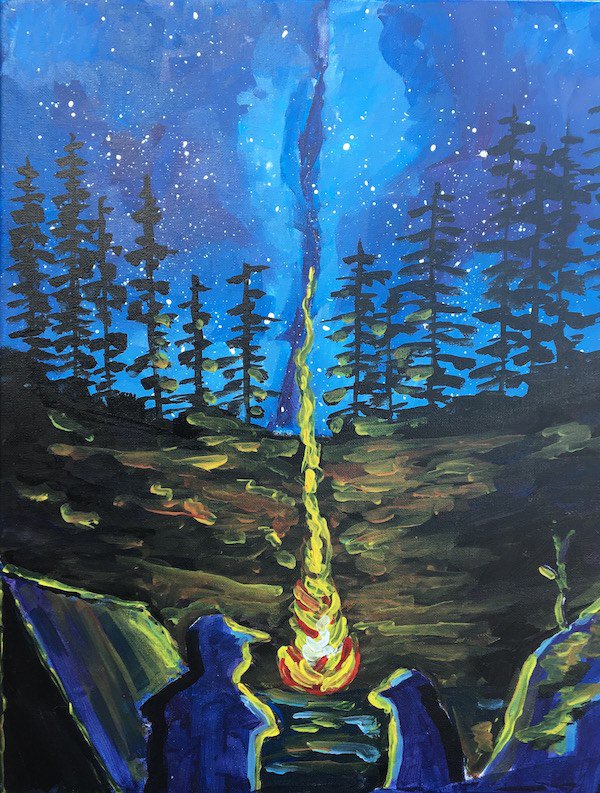 marcopololand's tweet photo. Paint Nite Saturday, July 29 (Campfire)
6:30pm – 9:30pm in The Galley Restaurant
For tickets, visit https://t.co/EBJxzSueEN https://t.co/mw4PtRO83U
