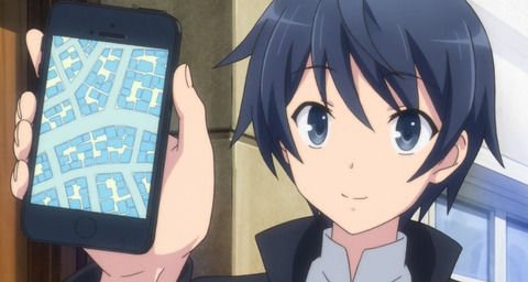 ハルナ ハルナアンテナ 異世界はスマートフォンとともに 3話感想 画像 今回はちゃんとスマホが活躍してるな T Co Sewjig4bte