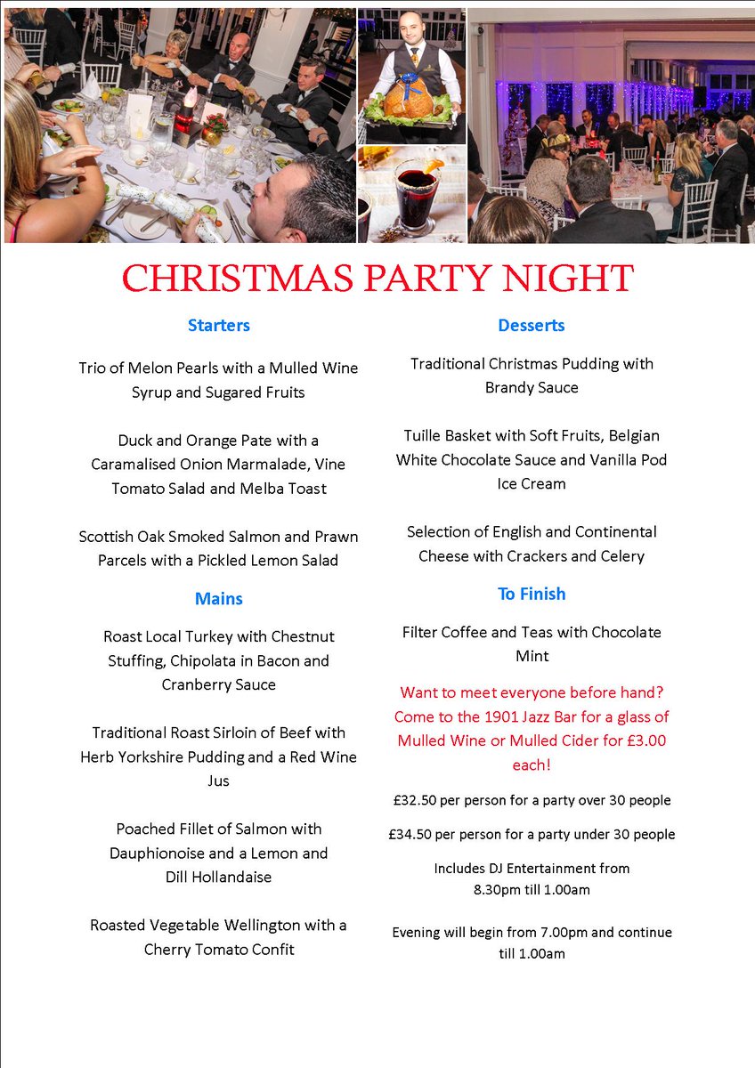 Our #Christmasparty menu is now available! Call Fran on 01323 748705 for more information 
#christmas #staffparty #eastbourne #oceansuiteeb