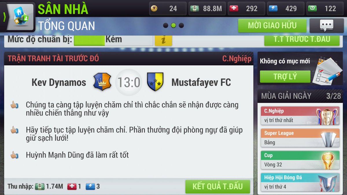 StarKevin2002's tweet photo. @topeleven A change in training leads to this. UNBELIEVABLE! https://t.co/UiPpJUwlZ0