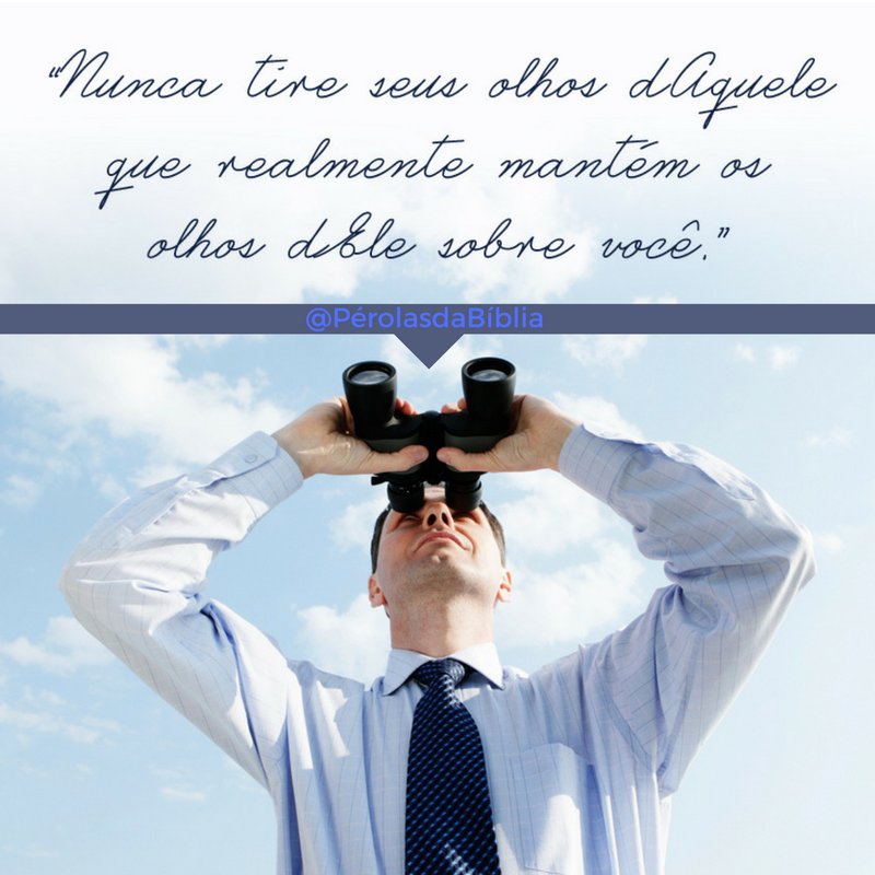 Olhe sempre para o Autor e Consumador da sua fé.
#PérolasdaBíblia
