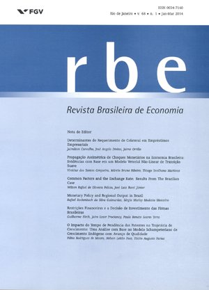 fgvbmhs's tweet photo. Acesse online e confira a nova edição da RBE - Revista Brasileira de Economia #EPGE #FGV
https://t.co/jubFqmVE3T https://t.co/tgcWX0t1jz