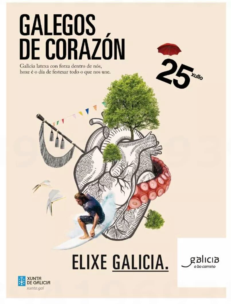 PPdeSarria's tweet photo. Feliz Día de Galicia. https://t.co/rYB6QK6Tvf