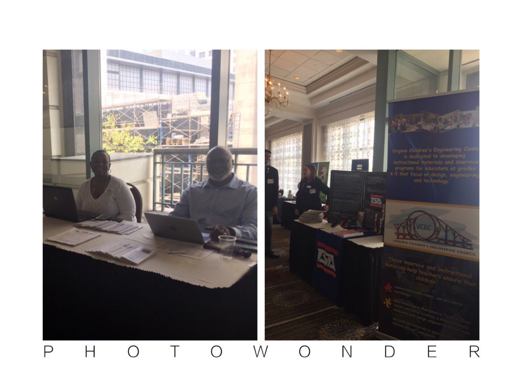 barbats's tweet photo. #VTEEA17 Virginia Children's Engineering Council (VCEC) and TSA rocking it at Virginia summer conference! @iteea https://t.co/Q5eCmRAV8w