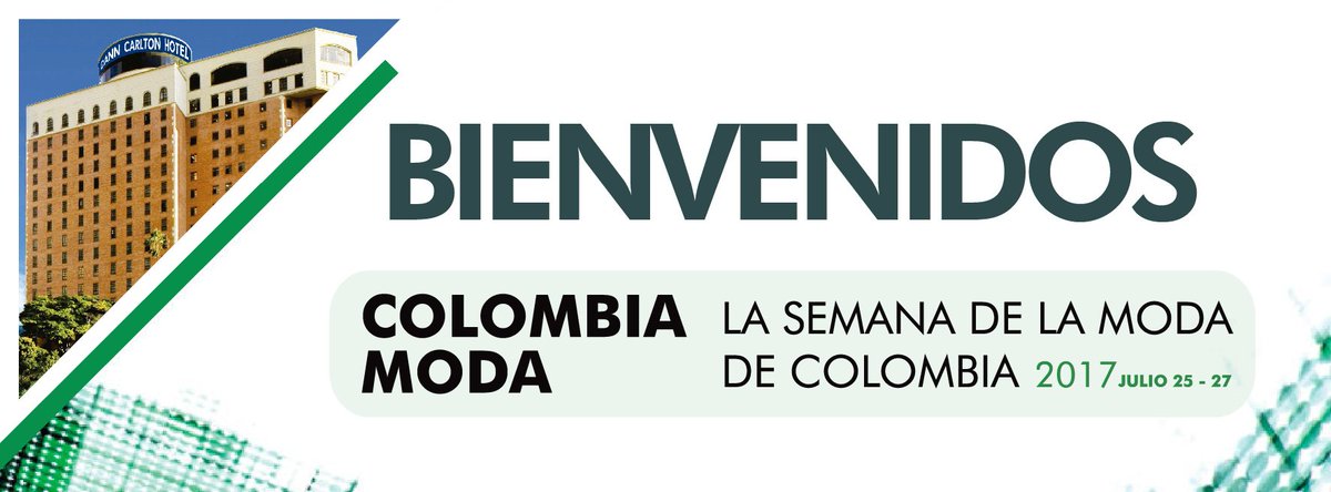 ¡Bienvenidos a Medellín y a #Colombiamoda2017! 
Los esperamos en el Hotel Dann Carlton Medellín