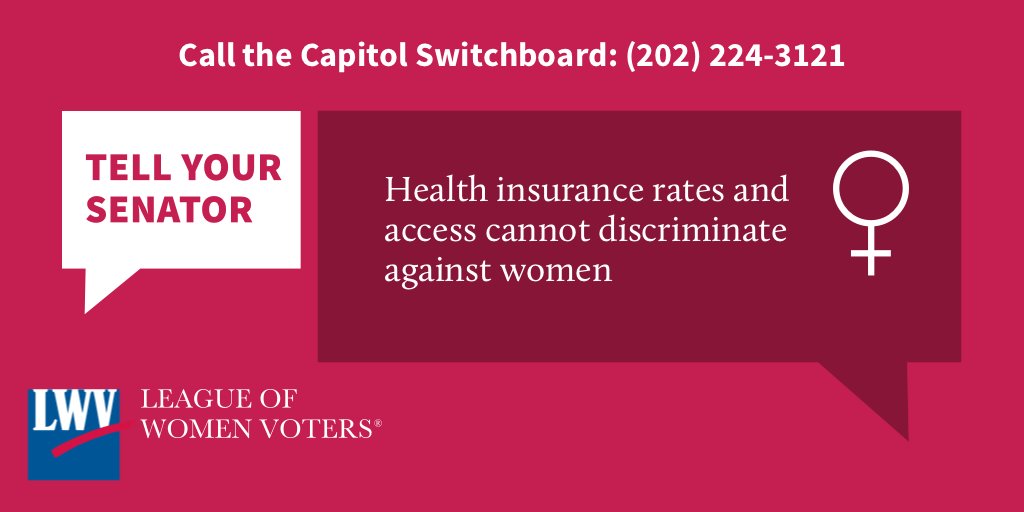 LWV's tweet photo. Call your Senators: 202-224-3121

Don’t let legislation that threatens the lives of millions of Americans become law. #ProtectOurCare https://t.co/qLI1E0hwMc