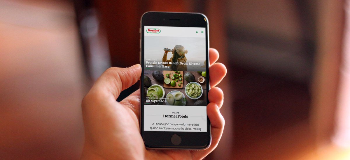 weareadjacent's tweet photo. We’re thrilled to help our friends at @HormelFoods relaunch https://t.co/Ns5crhLr0P #RWD https://t.co/3q4H7xyPwa