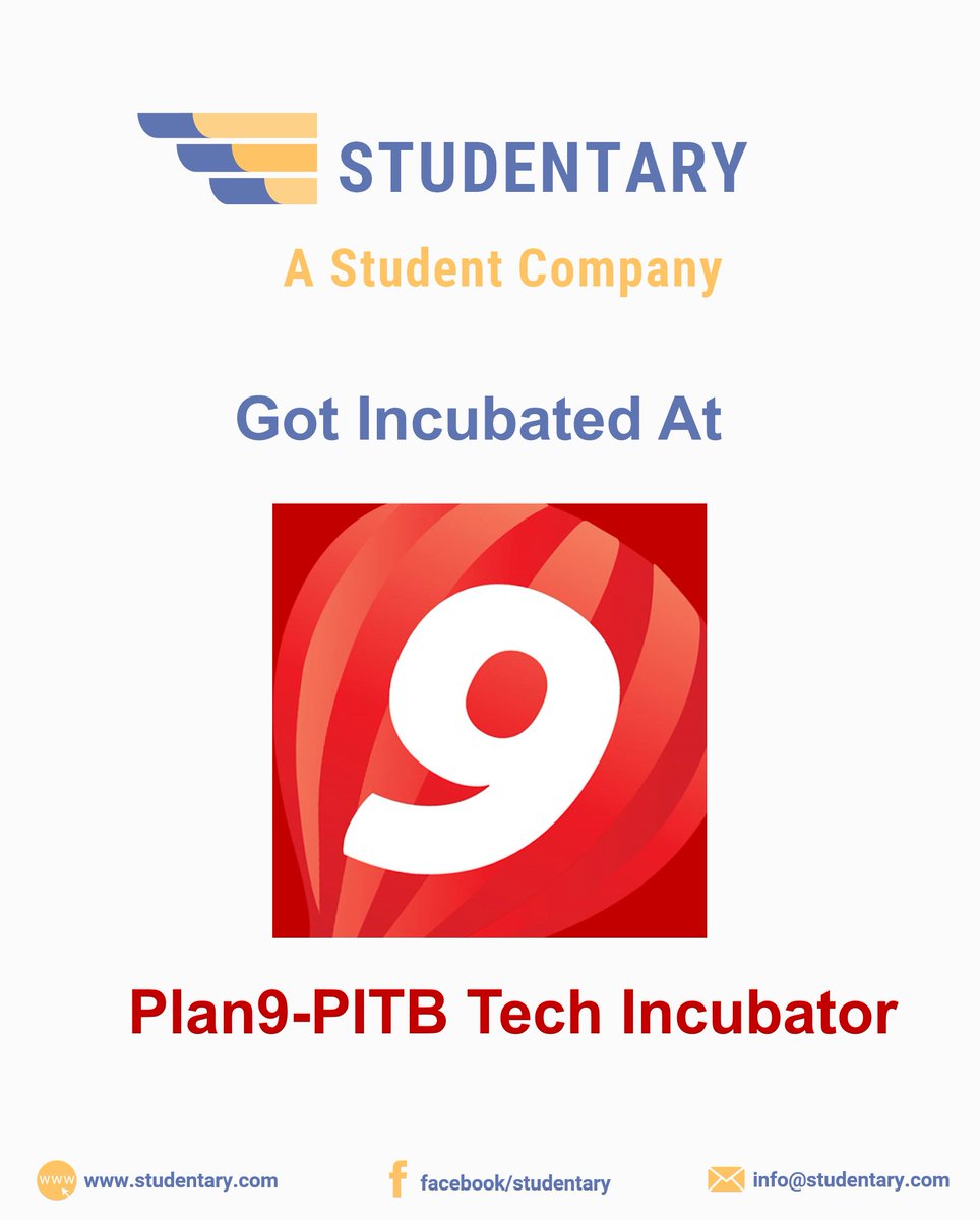 thestudentary's tweet photo. Great news everyone!!! We are now incubated at Plan9 :D
#studentary #astudentcompany #studentlife #plan9 https://t.co/iuPK9RRufz