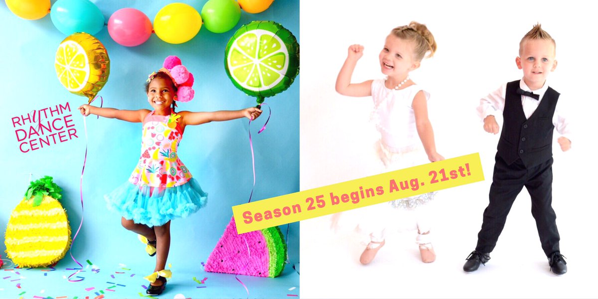 RhythmAtl's tweet photo. Season 25 begins Aug. 21st! Register now! https://t.co/IrPfF42R10 5️⃣6️⃣7️⃣8️⃣💖🌈🌟💚🦄😀🦋 https://t.co/8n9TTkyBRQ