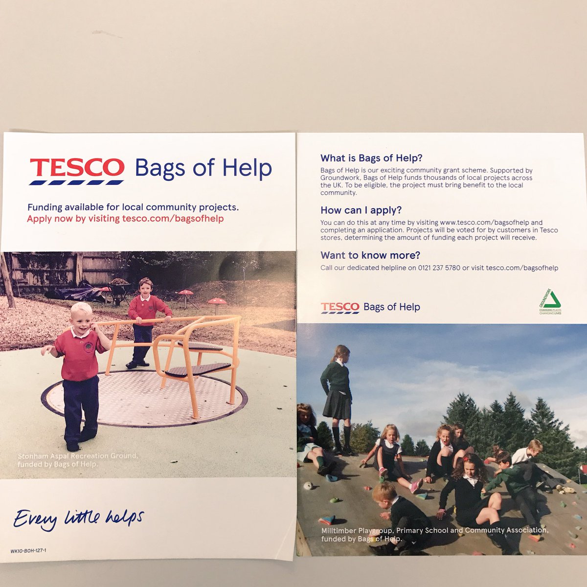 Here's some more information on how to apply for our Bags of Help community grant scheme.
