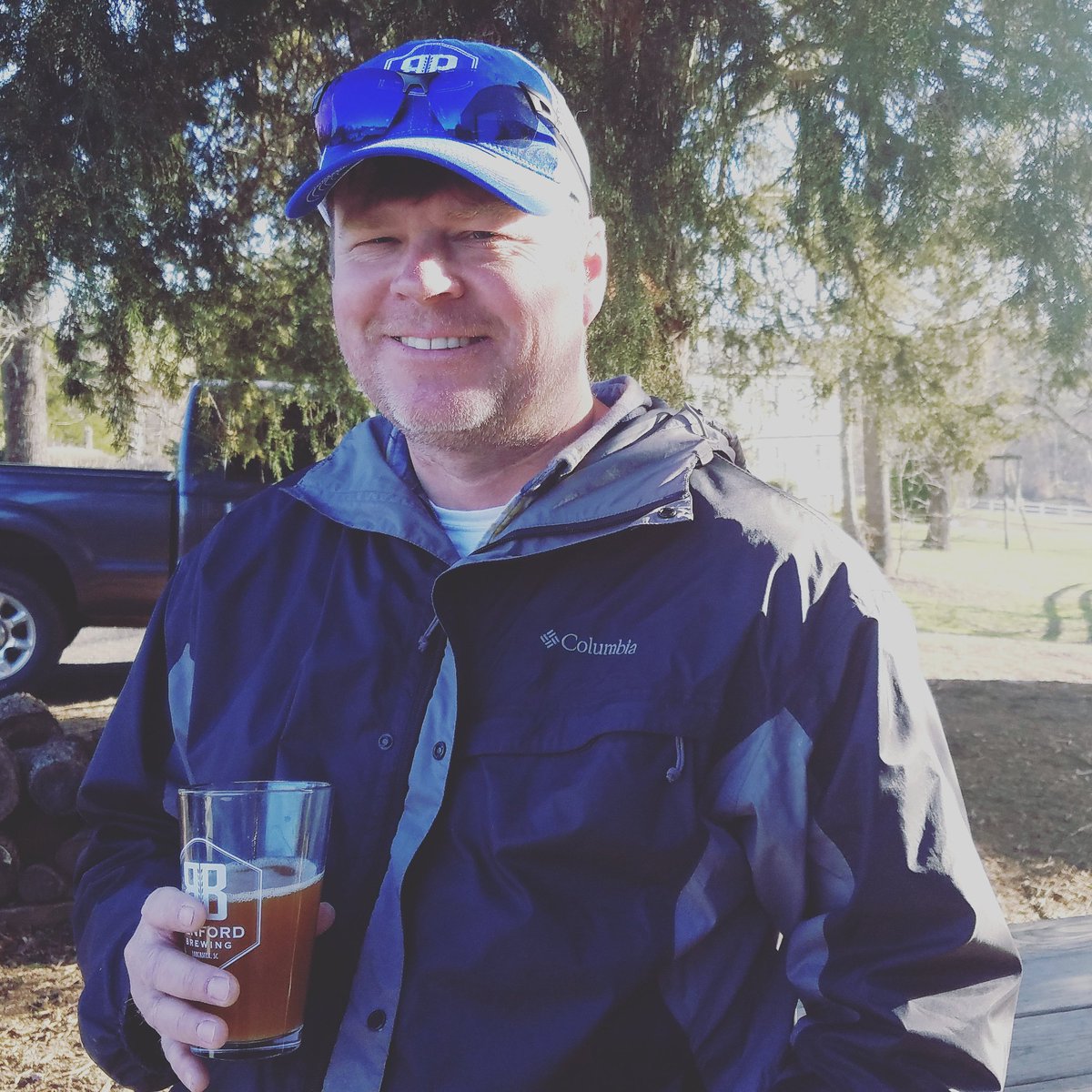 #FolksWeLove! Bryan, owner/operator  of the <a href="/benfordbrew/">Boxcar Timberworks and Farm</a> in Lancaster #SC.  Great #ScBeer and the best smiles around  😁