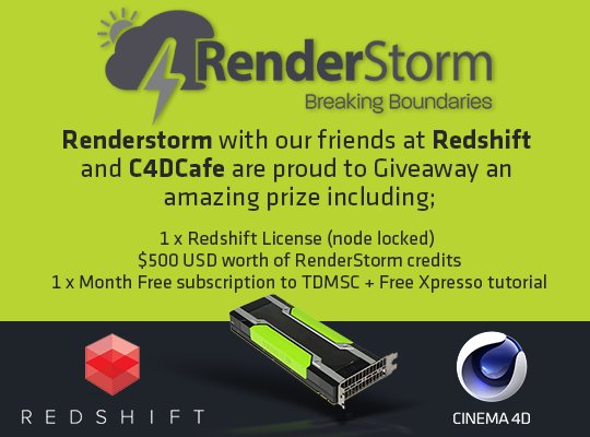 maxonredshift's tweet photo. Here is a great new competition for @redshift3d & #C4D users from #renderstorm & #c4dcafe. Find out how you can win:
https://t.co/XoFpEisLzD https://t.co/VpFtqtgNSX