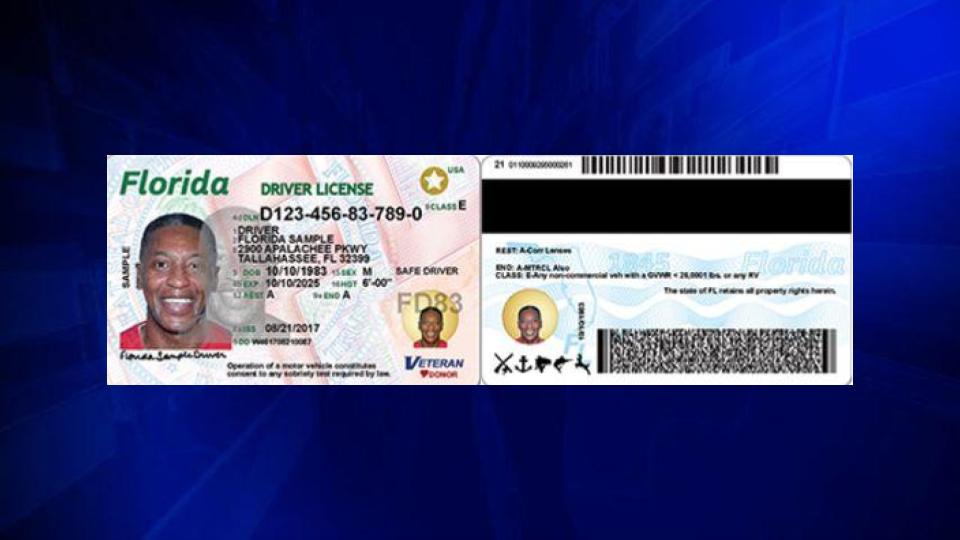 Florida driver's license gets a new look