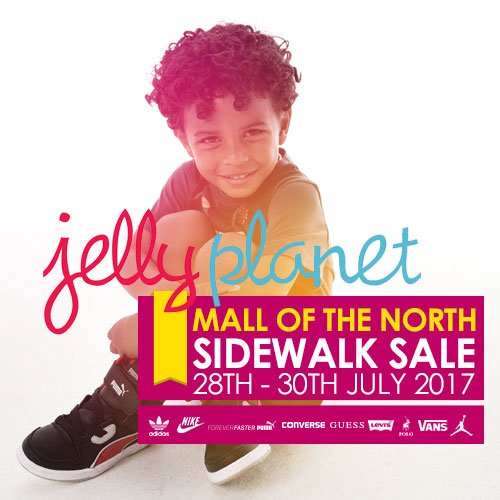 JellyPlanetKids's tweet image. Sidewalk Sale this Friday only at Jelly Planet Mall of the North. 
#sidewalksale #greatdeals #3daysonly