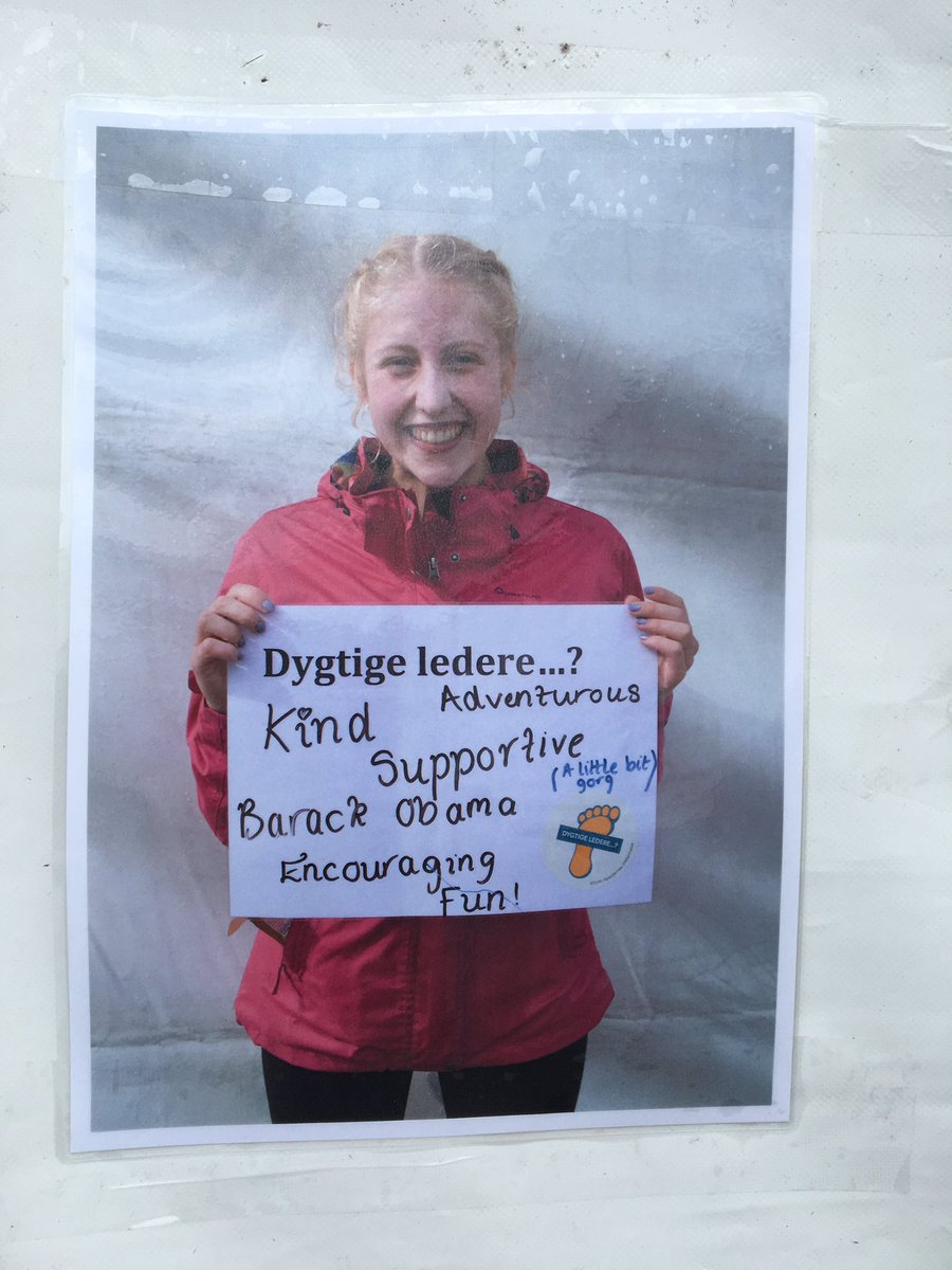 Denmark2017's tweet photo. The girls ideas of a good leader!! #sl2017 @Girlguiding @GirlguidingMids https://t.co/5oqVAnl6KP