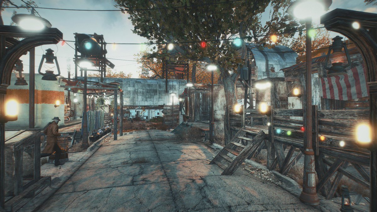 ピピ Fo4 On Twitter ライティングmodで居住地が綺麗になった