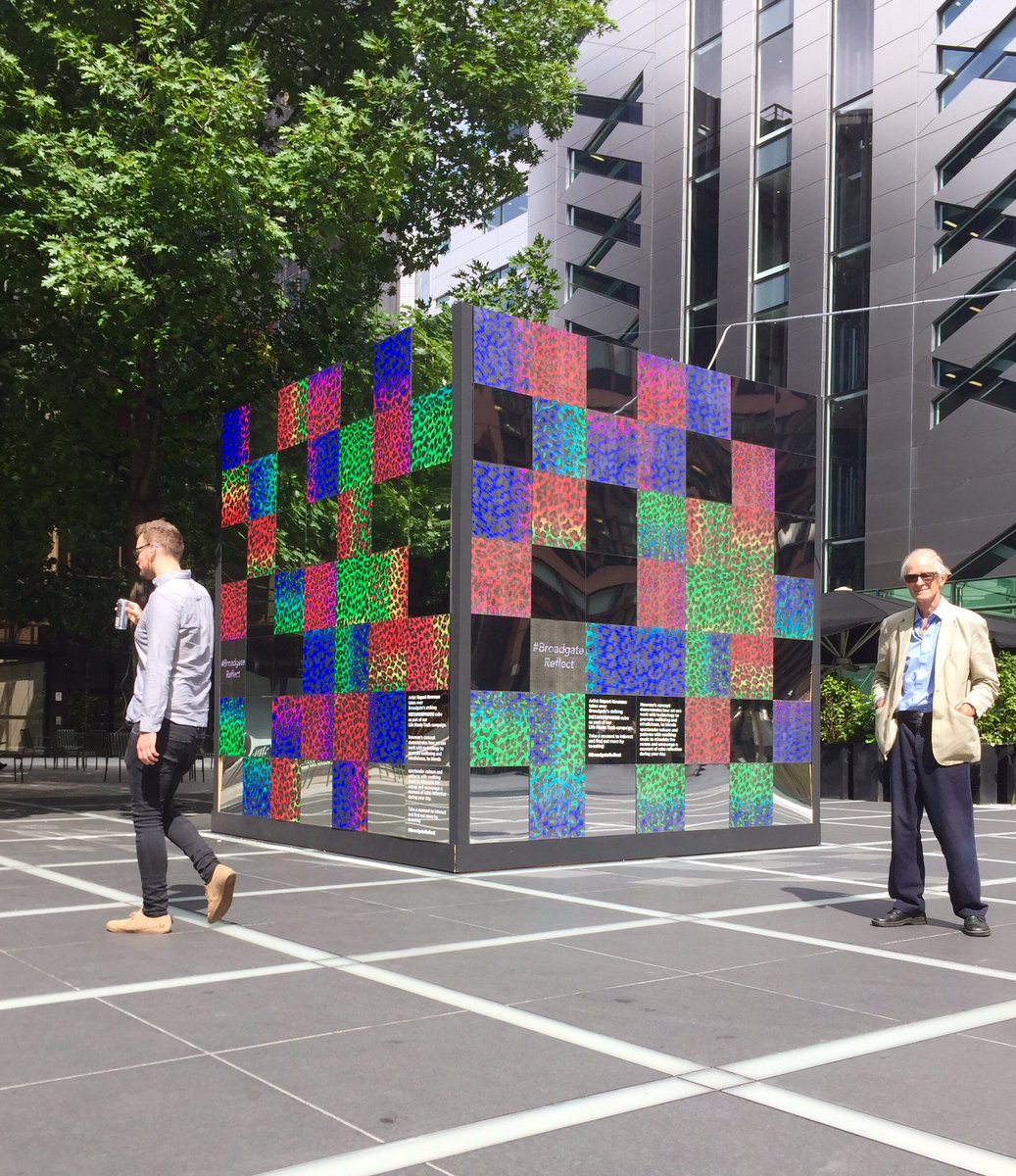 Reflecting in broadgate #broadgatereflect <a href="/BroadgateLondon/">Broadgate London</a>