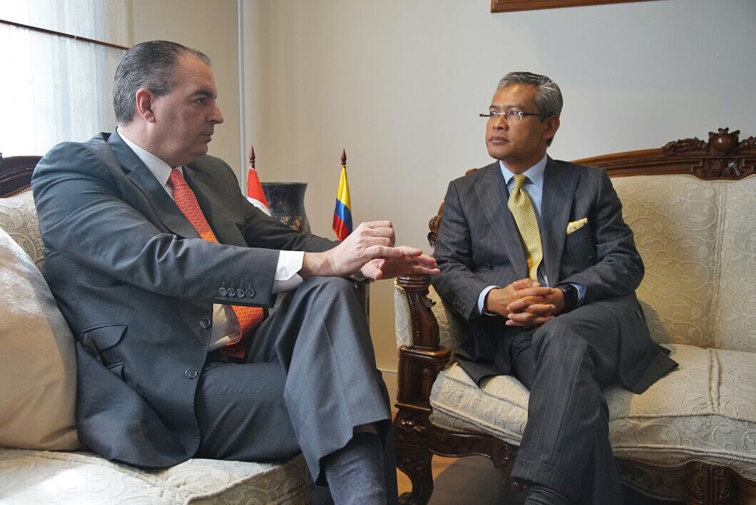 #Indonesia y su #EmbajadorEnColombia Priyo Iswanto exalta la gestión en la protección de la ganadería, evidenciando interés en la carne 🇨🇴