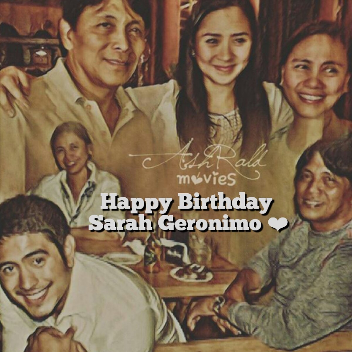 AshraldMovies's tweet photo. FAMILY is Everything! Happy Birthday Baby Girl @JustSarahG 💙💙💙 #HappyBirthdaySarahG #HappyBirthdaySarahGeronimo #sarAhgeronimo #AshRald https://t.co/qAiUA2nNkf