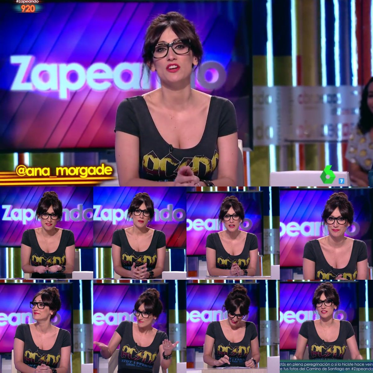 juanteio's tweet photo. @ana_morgade en @zapeandola6 #Zapeando920  @laSextaTV @MorgadeNation @Morgaders @Morgaderfan @MorgadersCF @simorgade https://t.co/hdYxvKSbXo