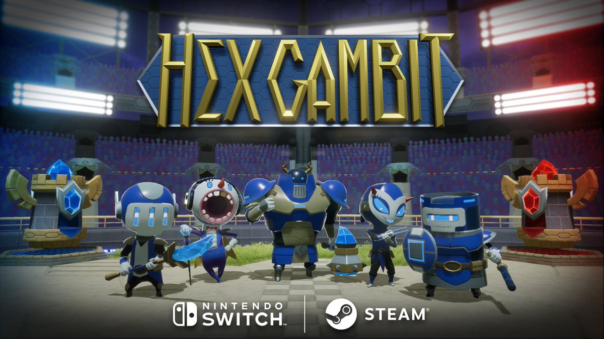 The Kickstarter for our turn-based strategy game Hex Gambit is live! You can finally see this thing in action here: buff.ly/2tGIWa5