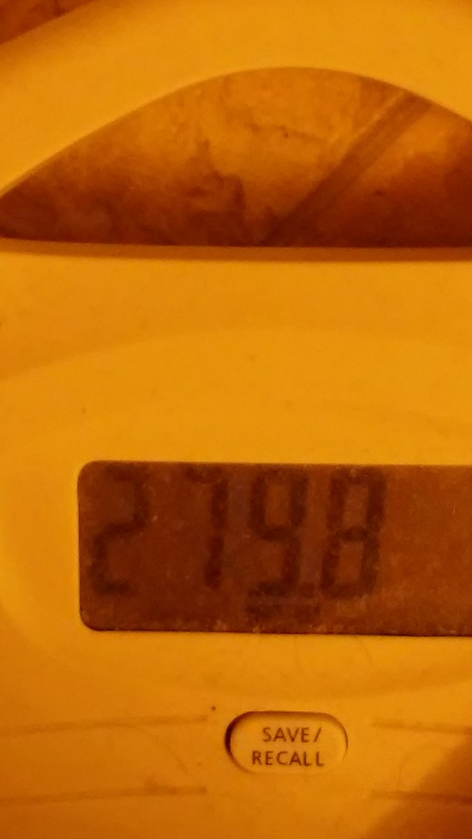 Angelapicard6's tweet photo. My weigh in as of today https://t.co/w8d5NgpsNk
