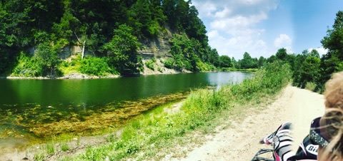 RideRoyalBlue's tweet photo. Nice photo from Sara Digh's ride with us. Located on Walnut Mountain just off the wildlife management area. https://t.co/27oJZQuhT7