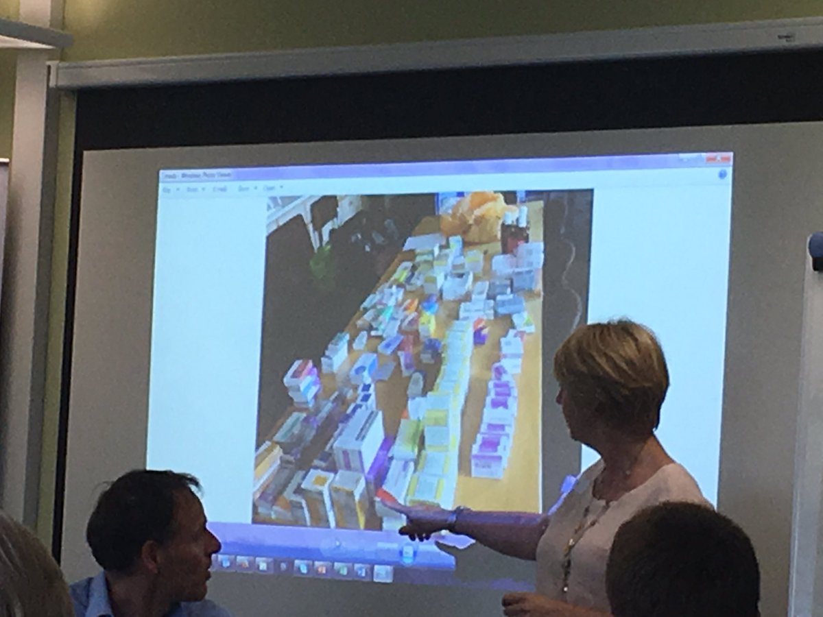 talktodebbie's tweet photo. Our team using AI for family/career monitoring of meds and ensuring all are taken properly @innovationnwc @CHCNorth @awscloud #awshack https://t.co/ijw2B6ycjE
