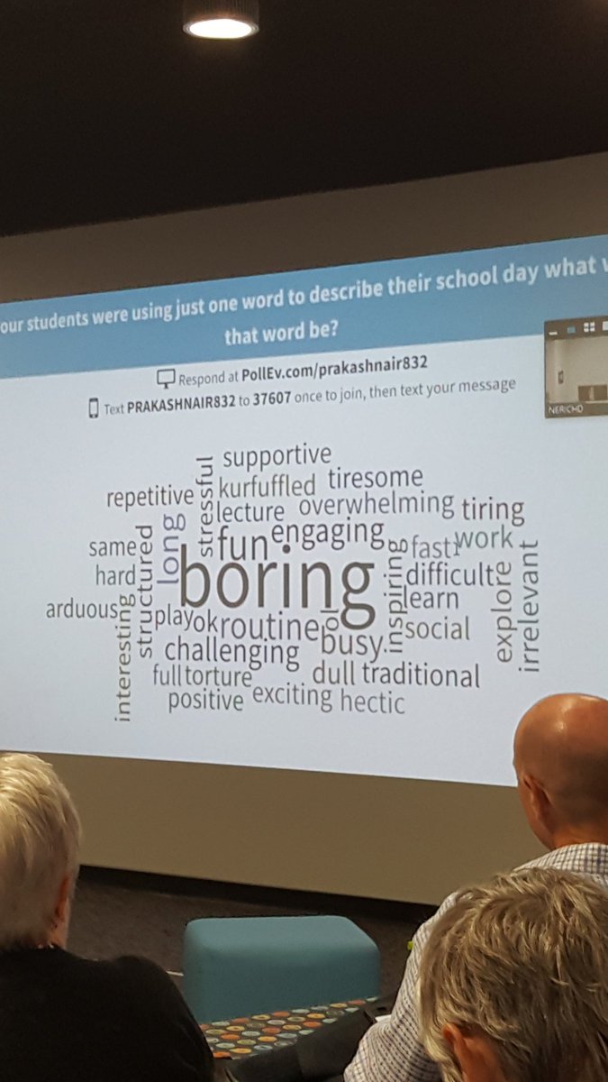 cameroncard's tweet photo. Ss one word to describe school #activcon17 #cardinalcomets #Room21C @GPAEA #iaedchat https://t.co/6SzXIv7OrD