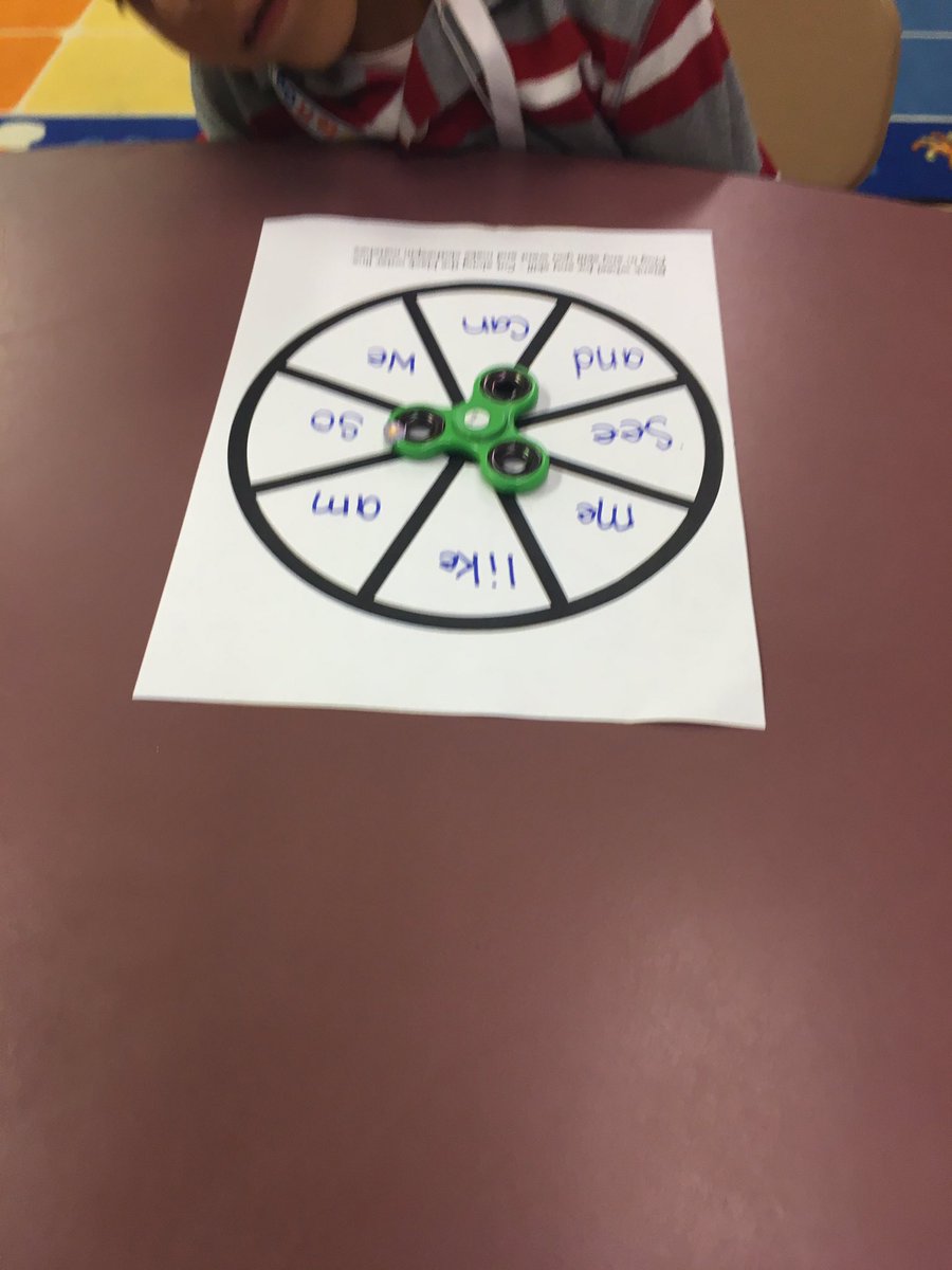 MsEllisReads's tweet photo. Learning out sight words with fidget spinners and poppers!
#RTA @KristiGuzzo1 @A_Boleratz @hewitt_tara https://t.co/obEzoQ36M3