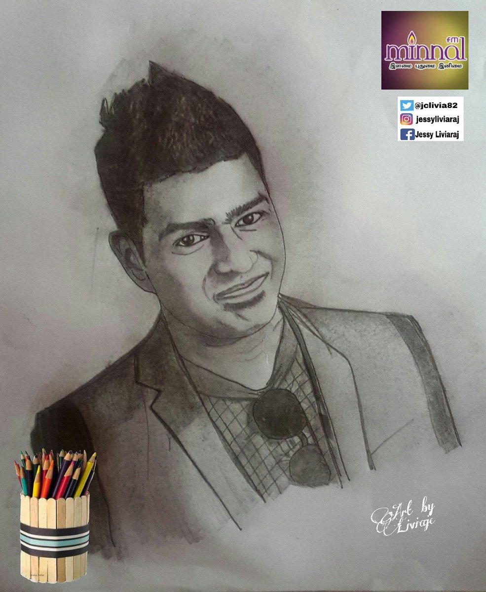 JcLivia82's tweet photo. Minnalfm #RJ #radiostation #radiojockey #RTM1 #pencilsketch #Tya #Mogan #Ravin #Sasi #Suganya #Punitha Subramaniam #Buvana #Theyvekgan https://t.co/LfoDRYfZzK