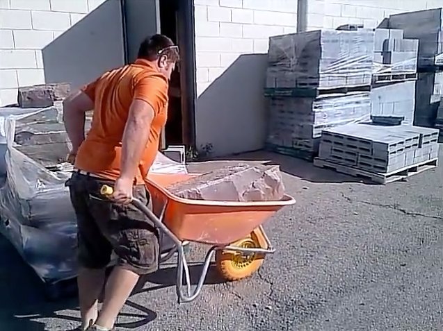 SnapedgeCanada's tweet photo. This ain't your Daddy's wheelbarrow #TufX #HardscapeLife https://t.co/dwB8HqQKDH https://t.co/UWiXz5EwuW