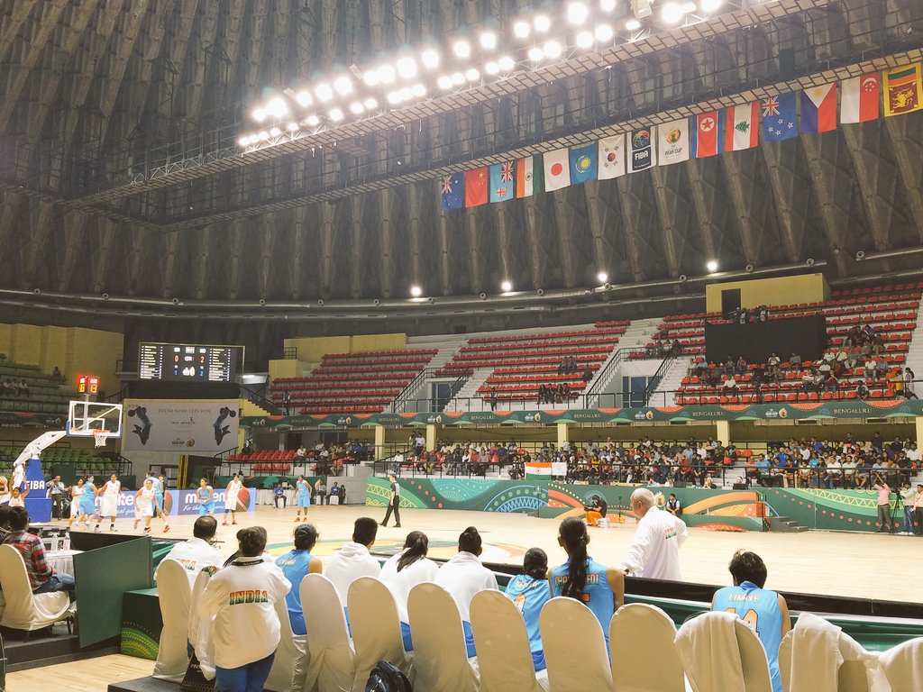 SportsPanther's tweet photo. Best of luck team India for the match against Sri Lanka #FIBAAsiaCupWomen2017 @BFI_basketball @ShibaMaggon https://t.co/Uv5VlMTuSf