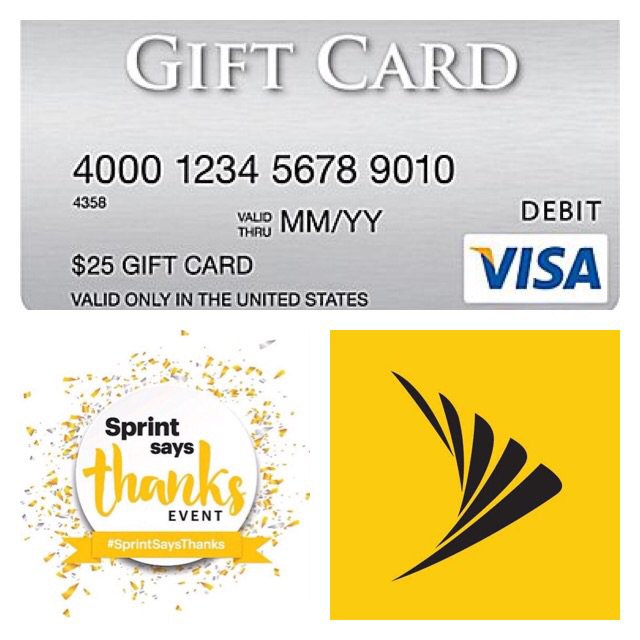 Bring in this post to us at West St Paul this weekend and get a 25 dollar gift card!!!! #sprintsaysthanks #giftcards