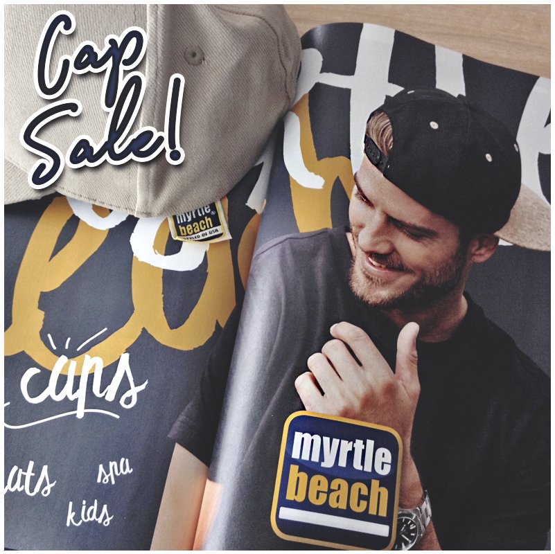 We are loving this impressive catalog by Myrtle Beach! And as it happens… Their caps are on SALE!Don’t miss out! 🏃logoborduren.nl