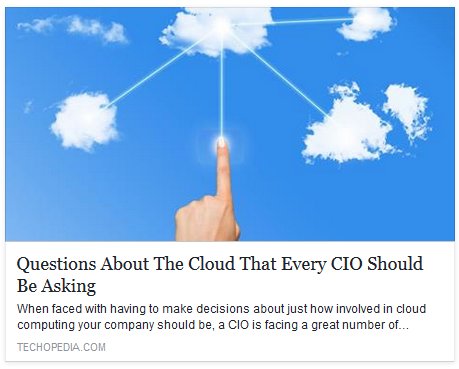 NCEUSA's tweet photo. Here are 6 questions that every CIO should be asking before they jump into the cloud: https://t.co/Cw8gtdkpFB #cloudcomputing #cloudnetwork https://t.co/wVT4G0vGim