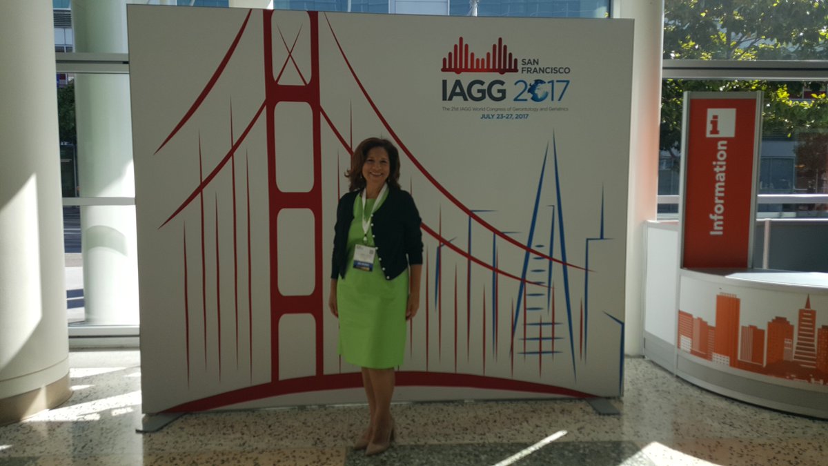 usfsocialwork's tweet photo. Dr. Carrion presenting at @IAGG2017 in San Francisco!!! #USF #usfcbcs #socialwork #gerontology #geriatrics #socialworkresearch https://t.co/JcdYvFc0Kd